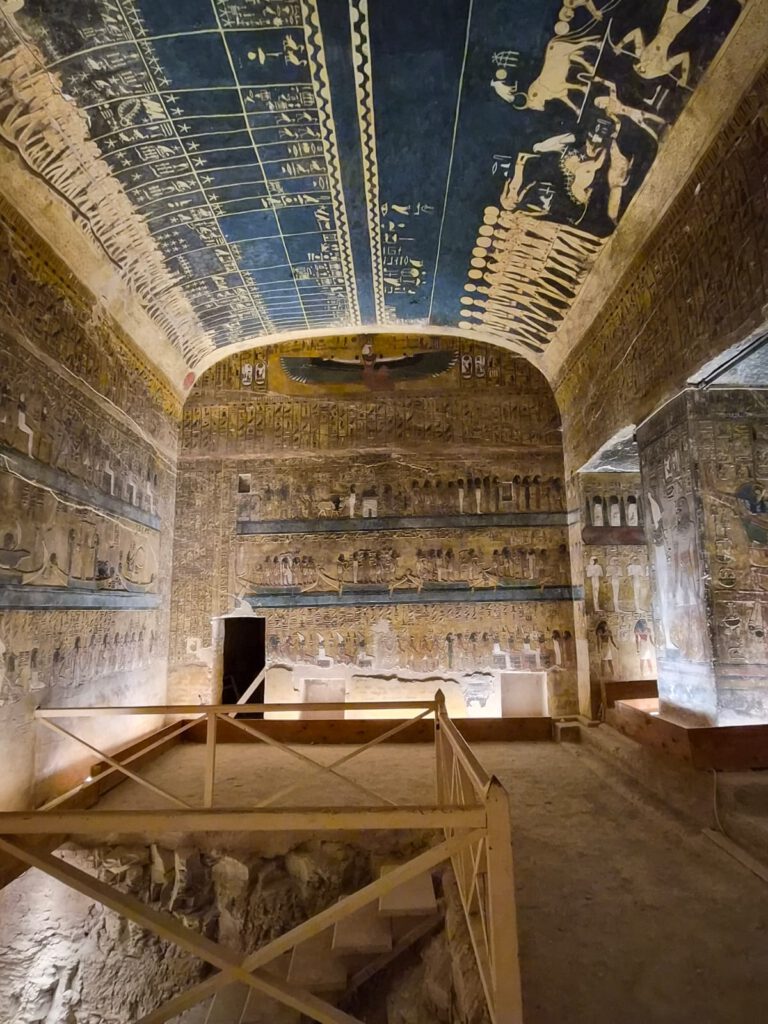 Nilkreuzfahrt Ägypten - Grab im Tal der Könige
