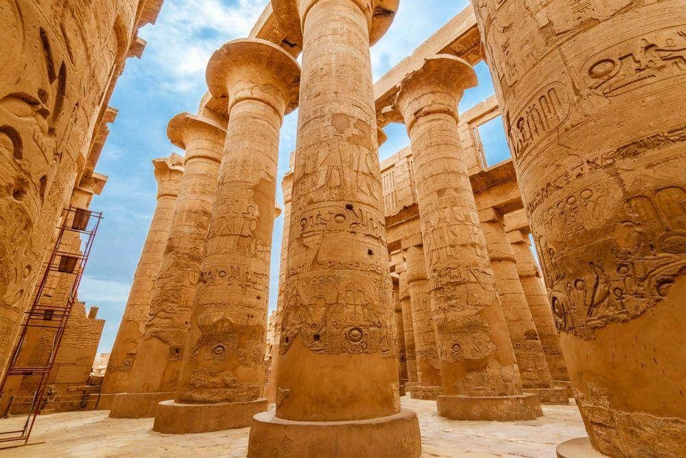 Nilkreuzfahrt Ägypten - Säulenhalle Karnak Tempel