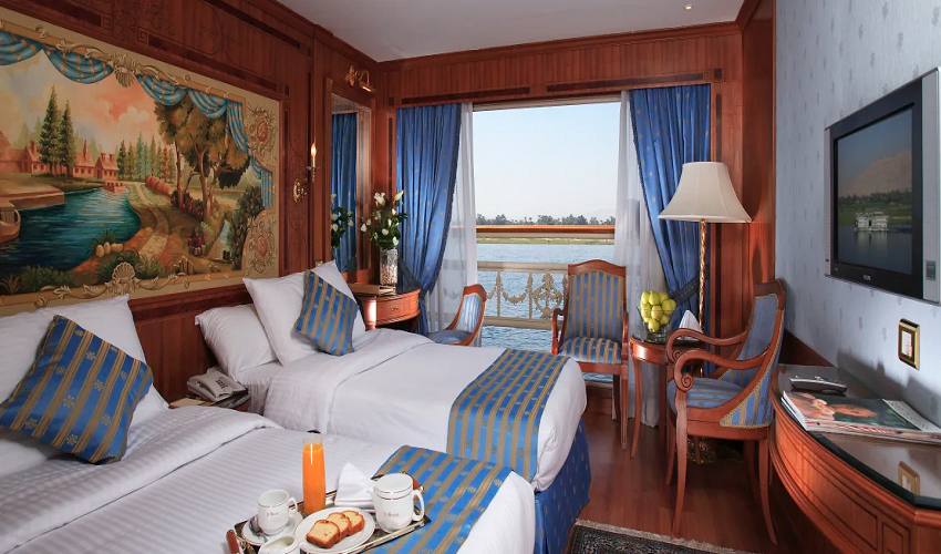 Nilkreuzfahrt Ägypten - Suite auf dem Schiff