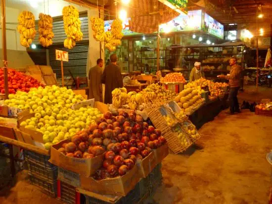 Hurghada - Obstmarkt in Dahar