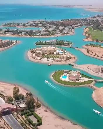 El Gouna von oben